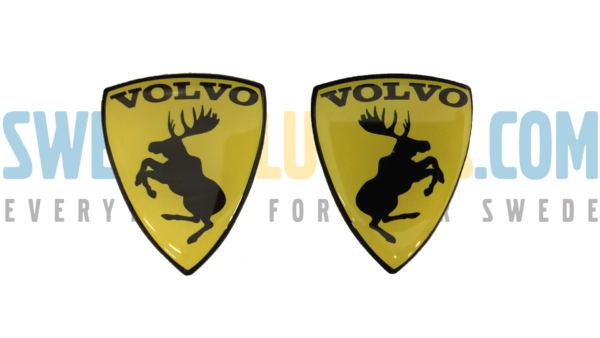 Moose stickerset, domed
